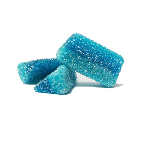 Damel Mega Sour Fette di Mirtillo Blu 250 gram