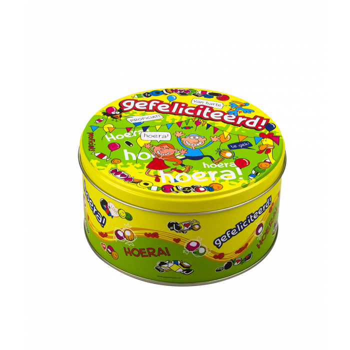 Scatola di caramelle piena congratulazioni e 500 grammi