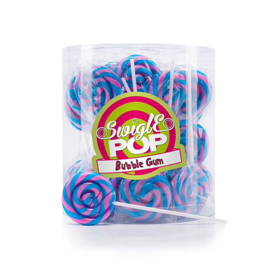 Swigle Pop Mini Bubble Gum 50 pezzi