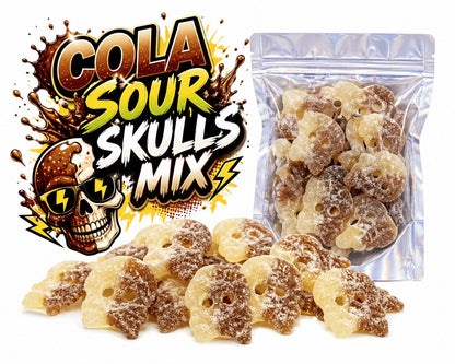 Bubs teschi aspri alla cola 250 grammi