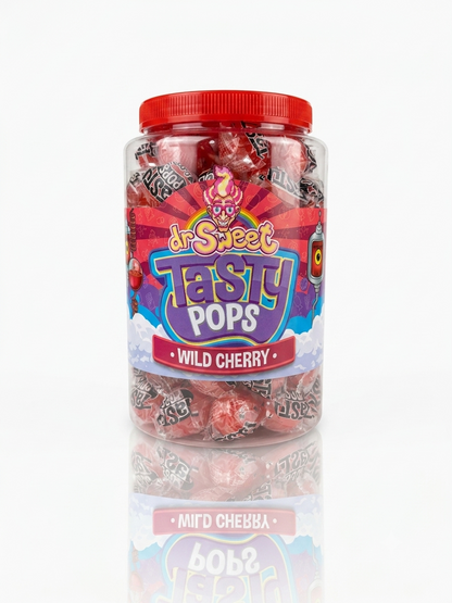 Dr. Sweet Tasty Pop Ciliegia Selvatica 70 pezzi