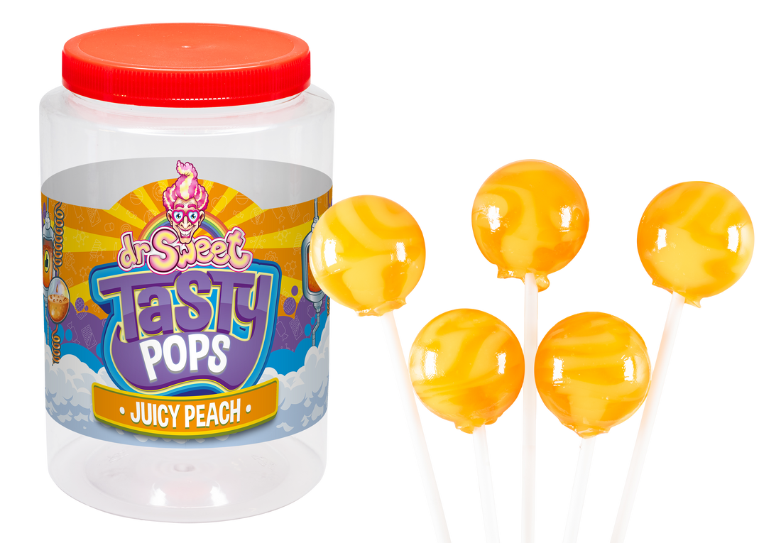 Dr. Sweet Tasty Pop Pesca Succosa 28 gr