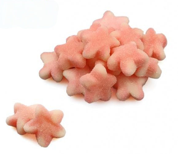 Dulce Plus Sugared Pink Twist Stars 250 grammi