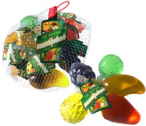 Jelly Fruit Splash sacchetto in rete contenente 10 pezzi