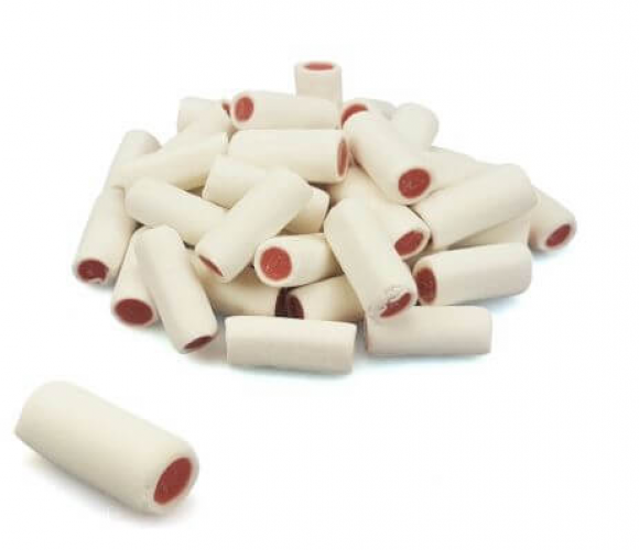KR White Strawberry Sticks 250 grammi