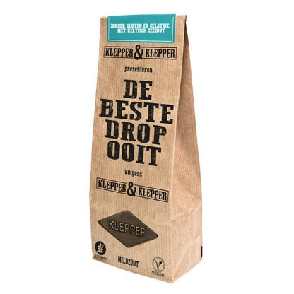 Klepper &amp; Klepper Liquirizia dolce e leggermente salata 200 gram