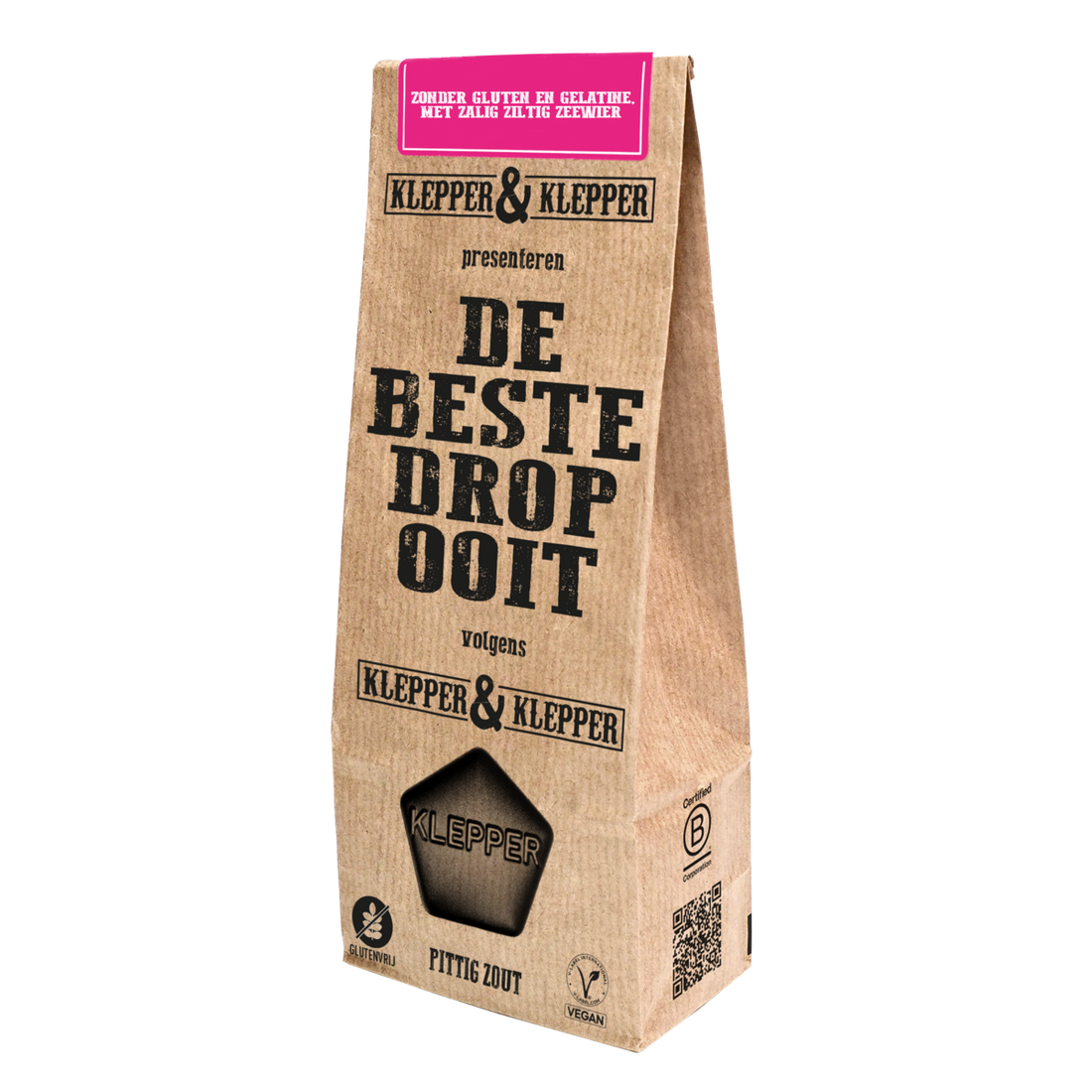 Klepper &amp; Klepper Liquirizia salata piccante 200 gram