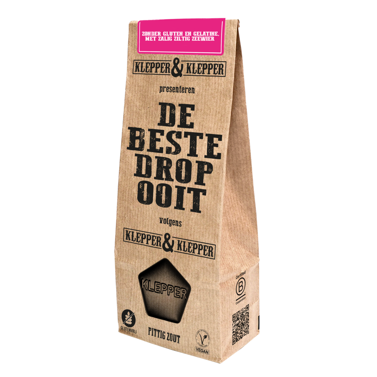 Klepper &amp; Klepper Liquirizia salata piccante 200 gram