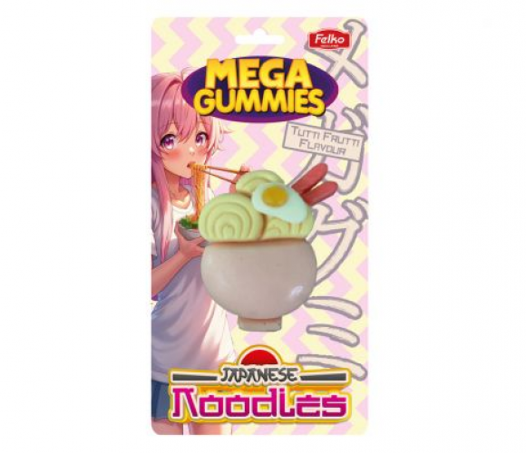 Mega Gummies noodles giapponesi 120 grammi