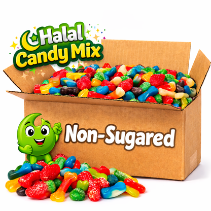 Box di Caramelle Halal senza zucchero