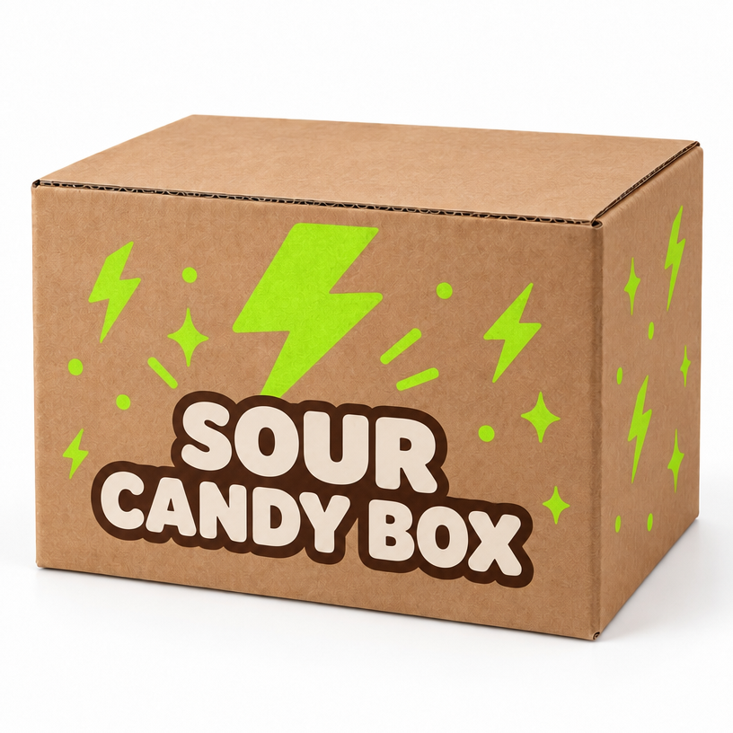 Box di Caramelle Sorpresa Acida