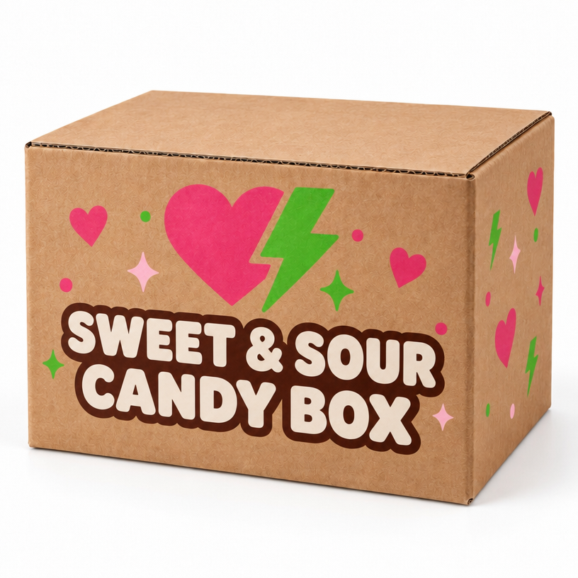 Box di Caramelle Misteriosa Dolci e Aspri