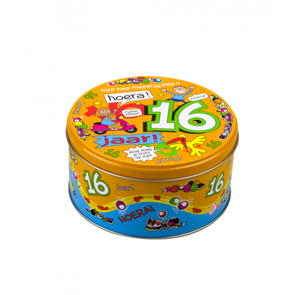 Scatola di caramelle assortite 16 anni e 500 gram
