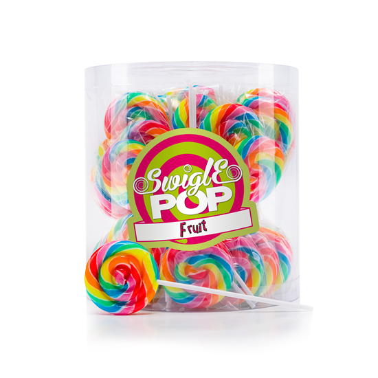 Swigle Pop Mini arcobaleno 50 pezzi