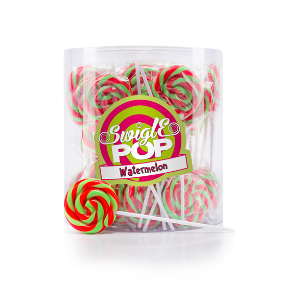 Swigle Pop Mini Watermelon 50 pezzi