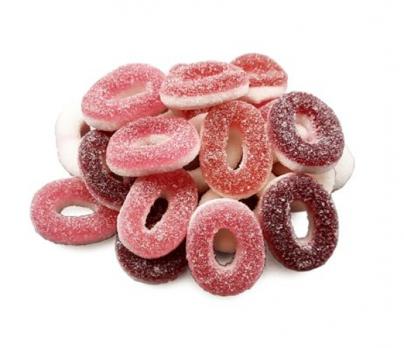 Trolli Red Fruit Rings 250 grammi