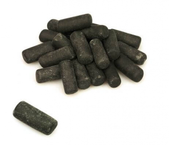 Venco Caramelle a forma di gessetto nere 250 gram