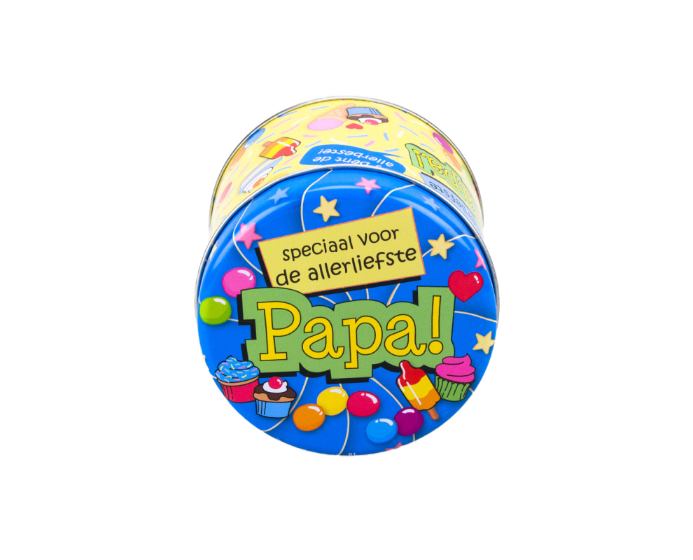Scatolette di caramelle assortite Papà da 250 grammi