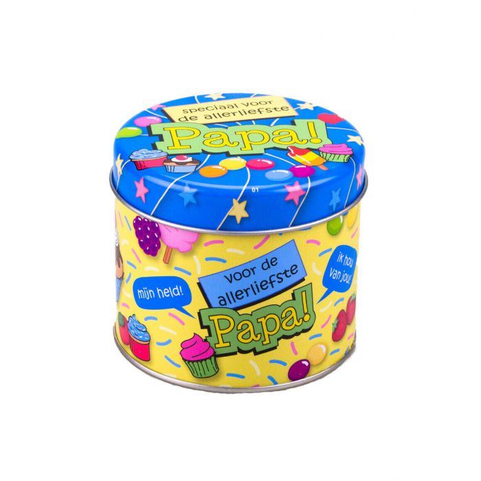 Scatolette di caramelle assortite Papà da 250 grammi