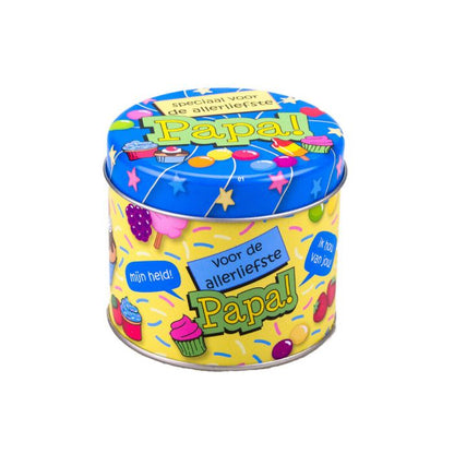 Scatolette di caramelle assortite Papà da 250 grammi
