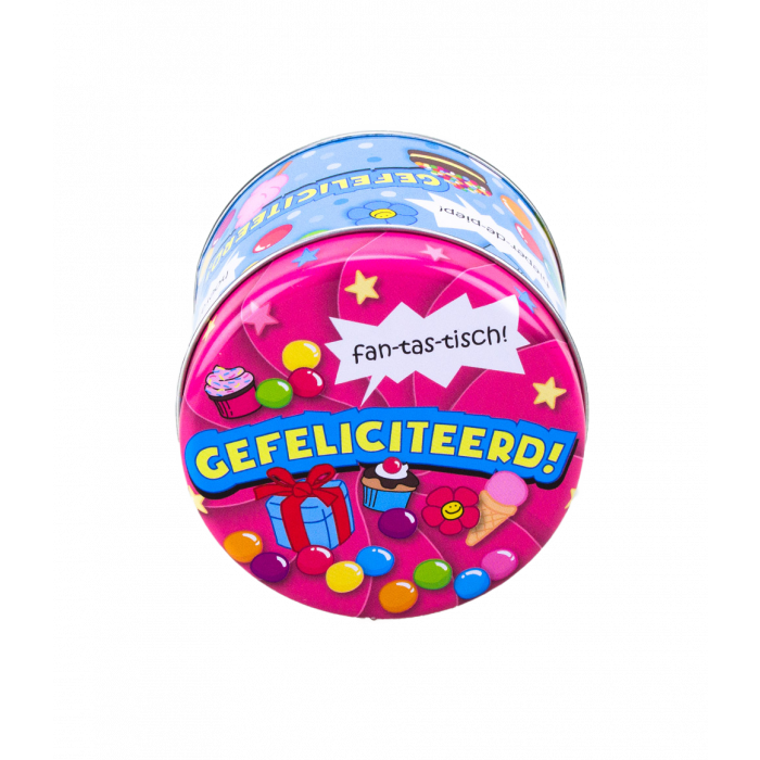Scatolette di caramelle assortite - Congratulazioni e 250 Gram